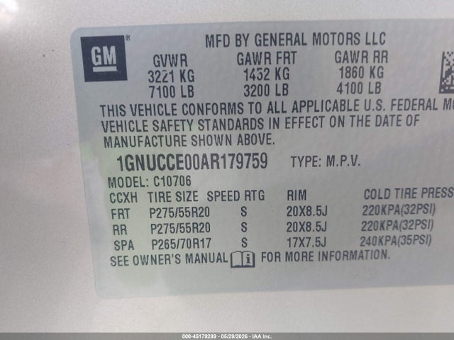 Chevrolet Tahoe Ltz