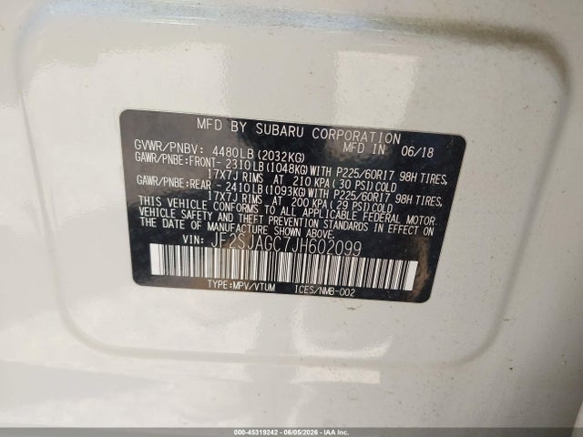 Subaru Forester 2.5i Premium