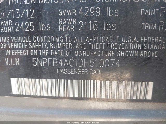 Hyundai SONATA Gls