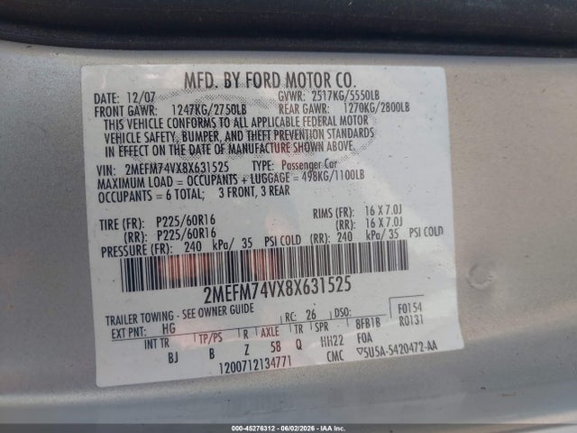 Mercury Grand Marquis Gs