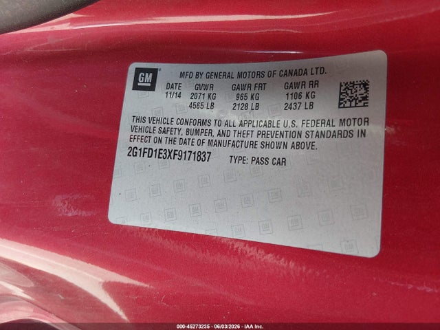 Chevrolet Camaro 1lt