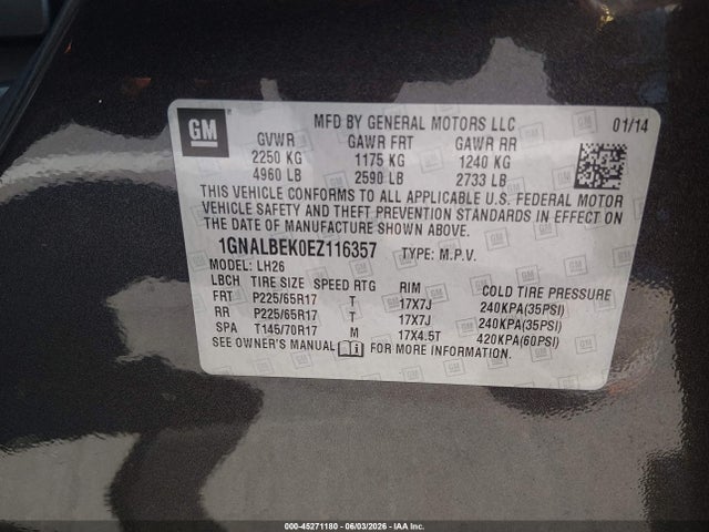 Chevrolet Equinox 1lt