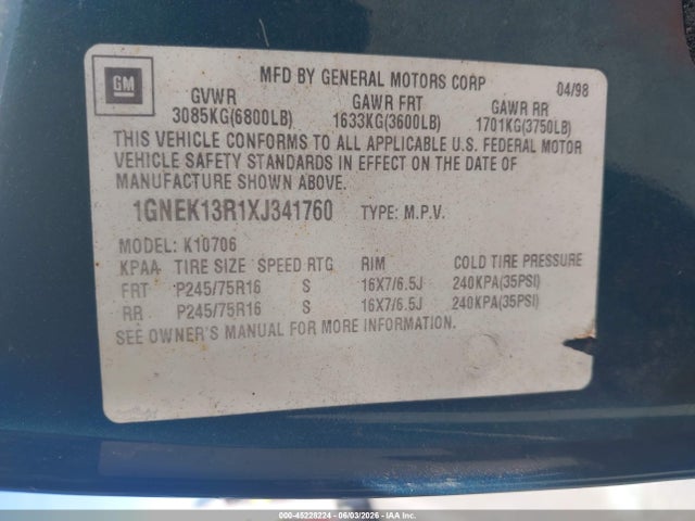 Chevrolet Tahoe Ls