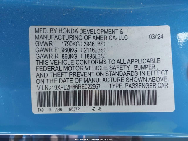 Honda Civic Sport