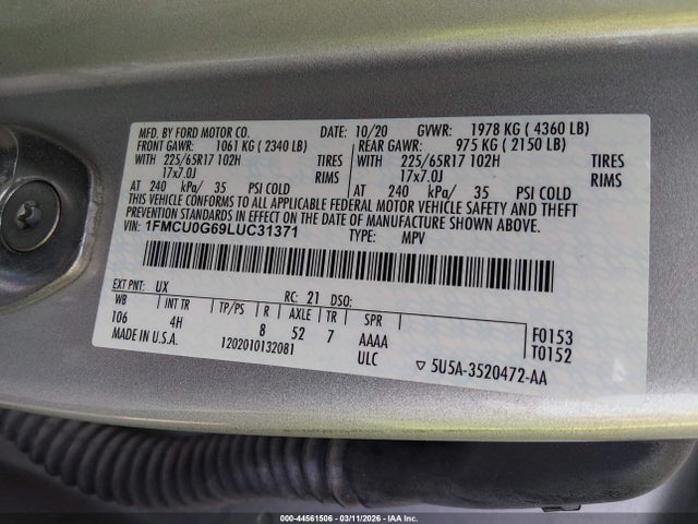 Ford Escape Se