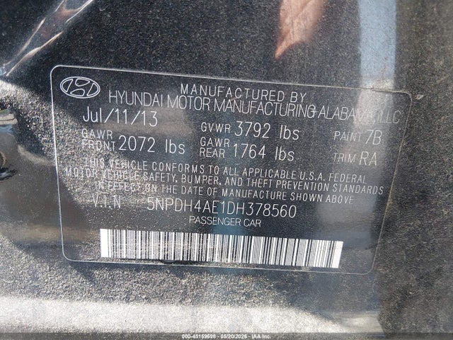 Hyundai ELANTRA Gls