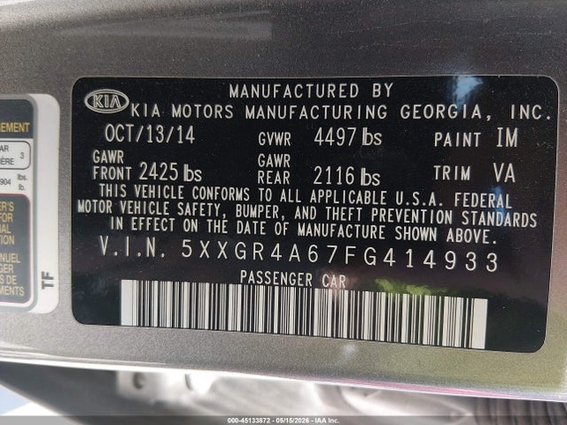 Kia Optima Sx Turbo