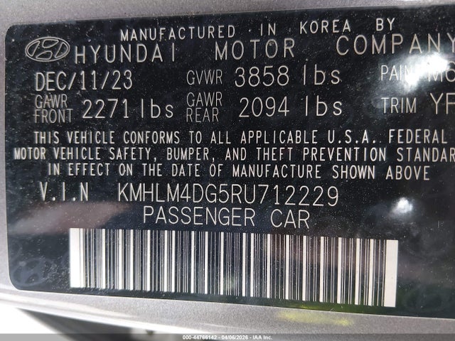 Hyundai ELANTRA Sel