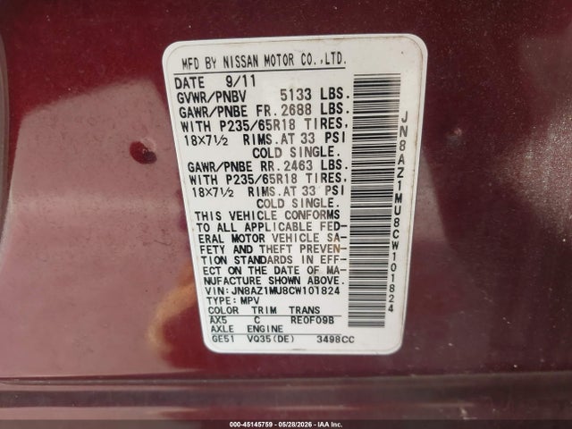 Nissan Murano Sl