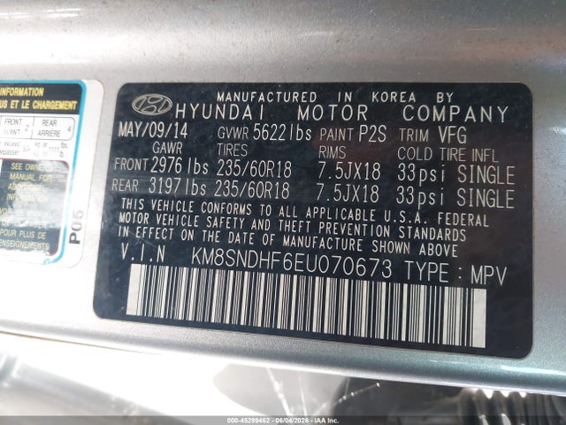 Hyundai SANTA FE Limited