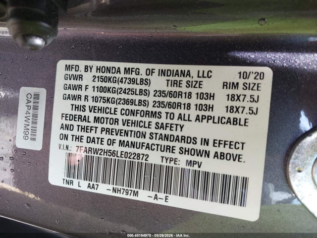 Honda CR-V Awd Ex