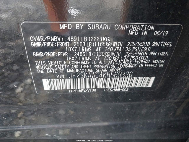 Subaru Forester Touring