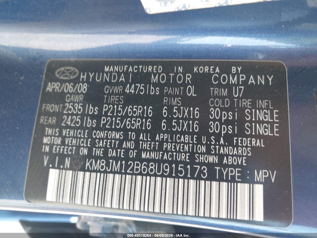 Hyundai TUCSON Gls