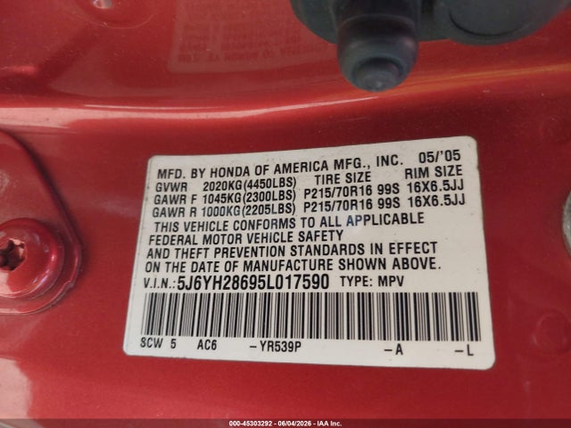 Honda Element Ex