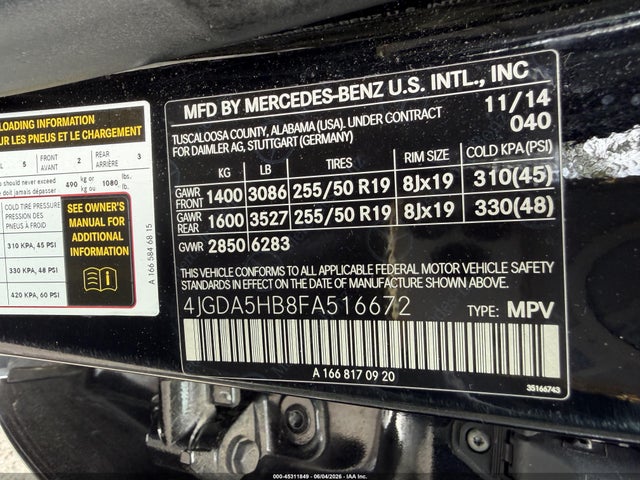 Mercedes-Benz M-Class 4matic