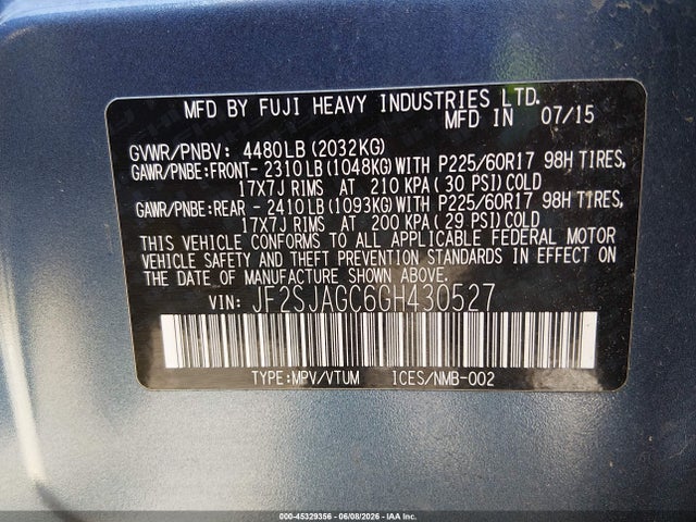 Subaru Forester 2.5i Premium