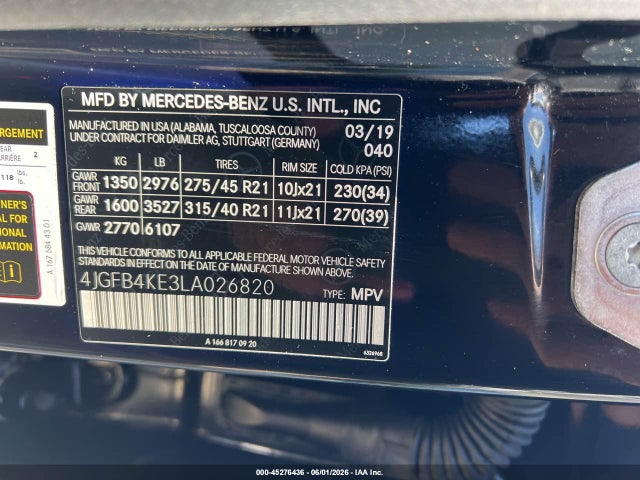 Mercedes-Benz GLE 4matic