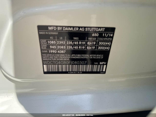 Mercedes-Benz GLA 4matic