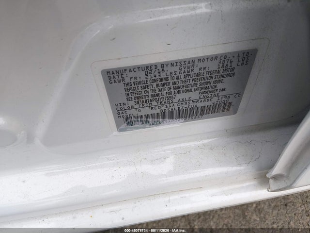 Nissan Sentra Sv