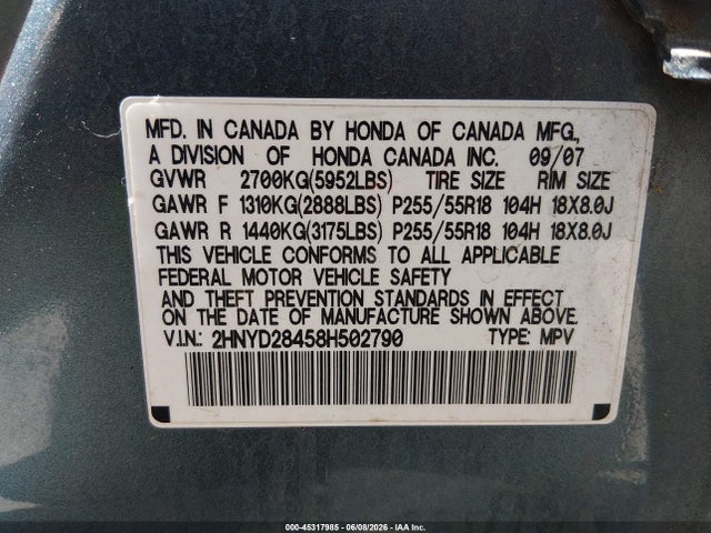 Acura MDX Technology Package