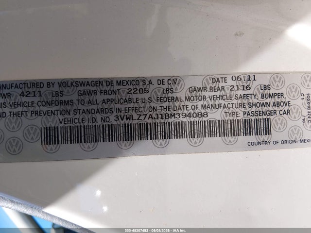 Volkswagen Jetta 2.5l Sel