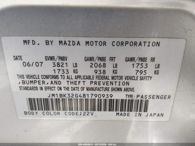 Mazda Mazda3 I