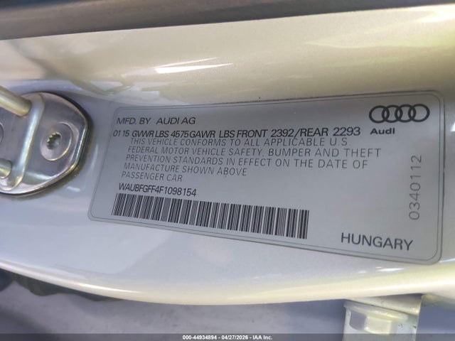 Audi A3 2.0t Premium