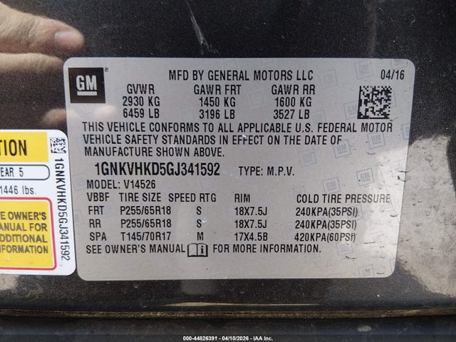 Chevrolet Traverse 2lt