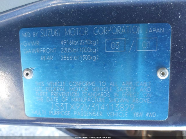 Suzuki Grand Vitara Xl-7