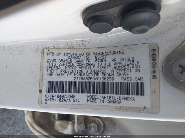 Toyota Corolla Ce