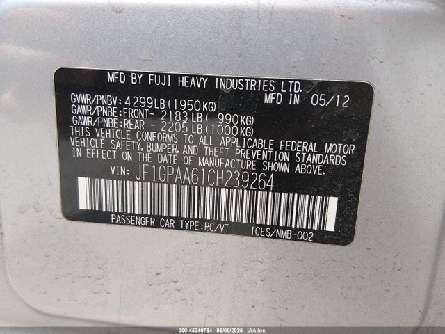 Subaru Impreza 2.0i
