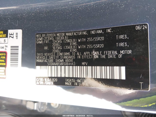 Toyota Grand Highlander Platinum