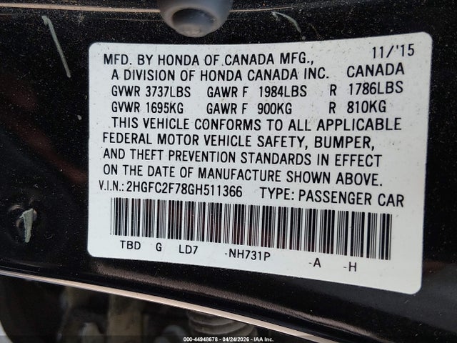 Honda Civic Ex