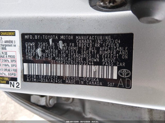 Toyota Corolla S