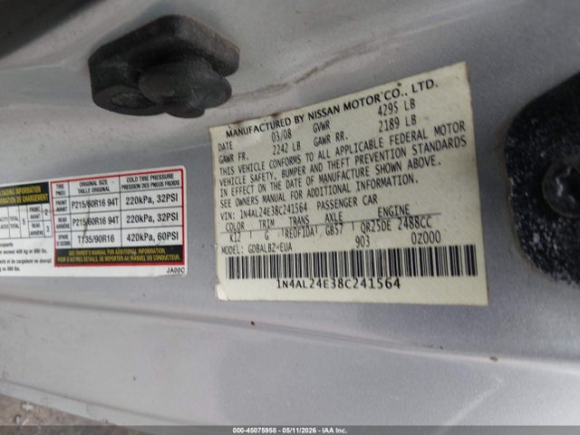 Nissan Altima 2.5 S