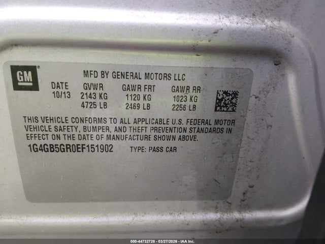 Buick LaCrosse Leather Group