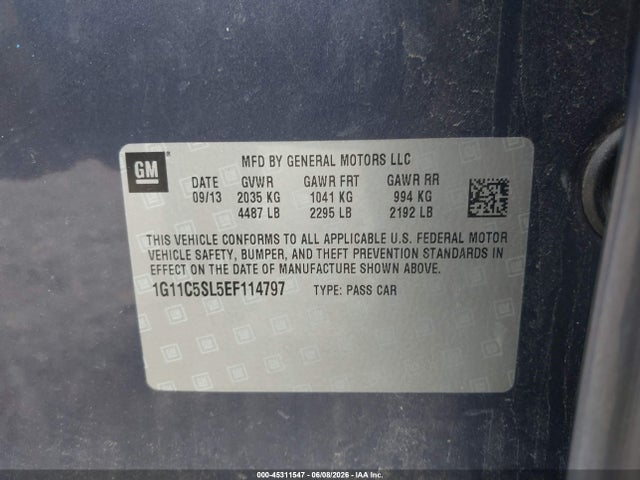 Chevrolet Malibu 1lt