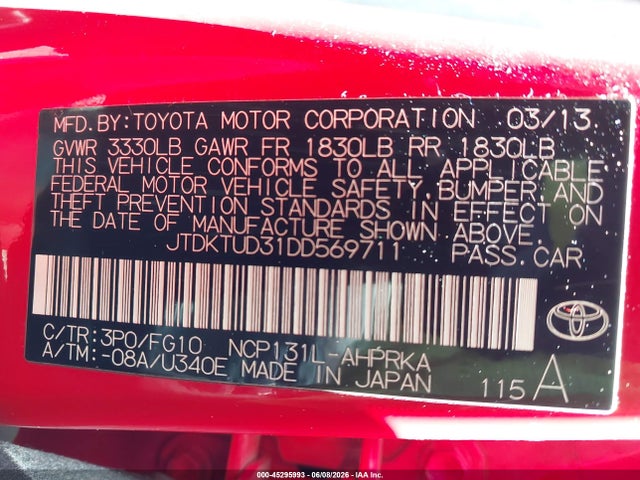 Toyota Yaris Le