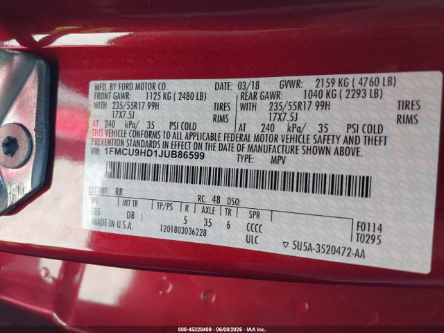 Ford Escape Sel