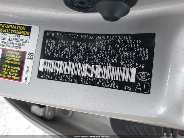 Toyota Corolla L