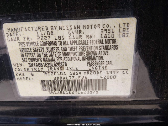 Nissan Sentra 2.0s
