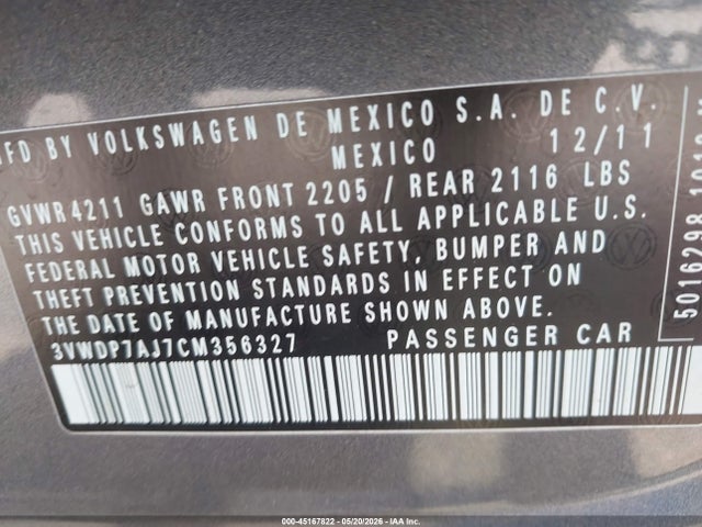 Volkswagen Jetta 2.5l Se