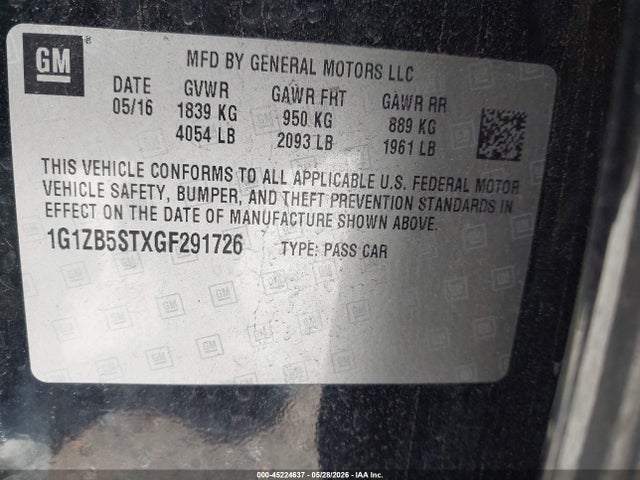 Chevrolet Malibu Ls