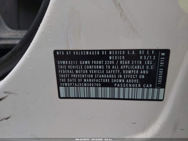 Volkswagen Jetta 2.5l Se
