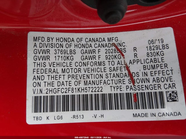Honda Civic Sport