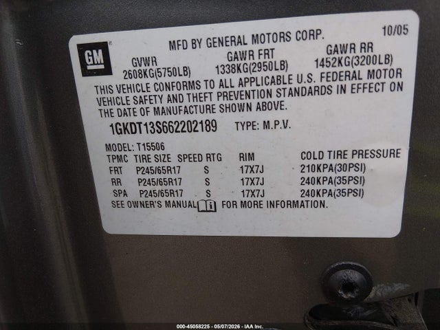GMC Envoy Sle