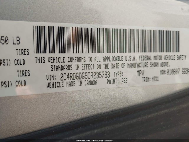 Dodge Grand Caravan Crew