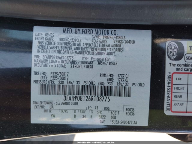 Ford Fusion Sel