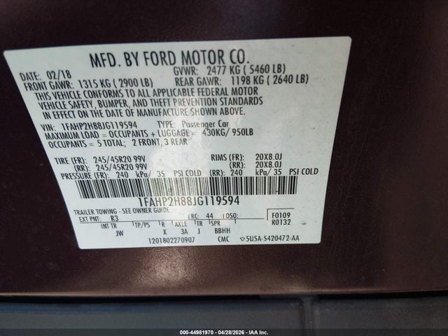 Ford Taurus Sel