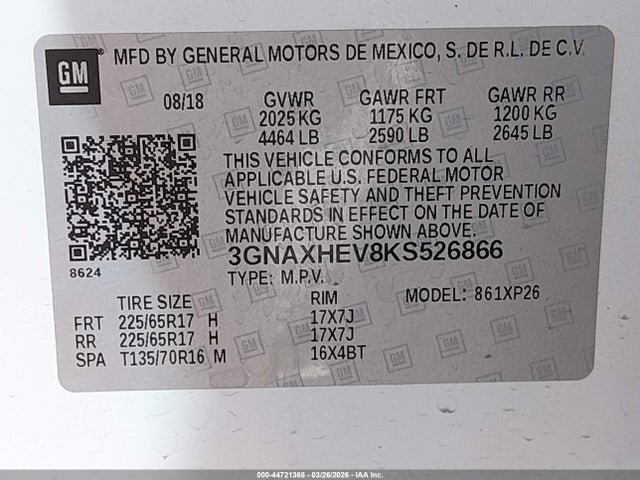 Chevrolet Equinox Ls
